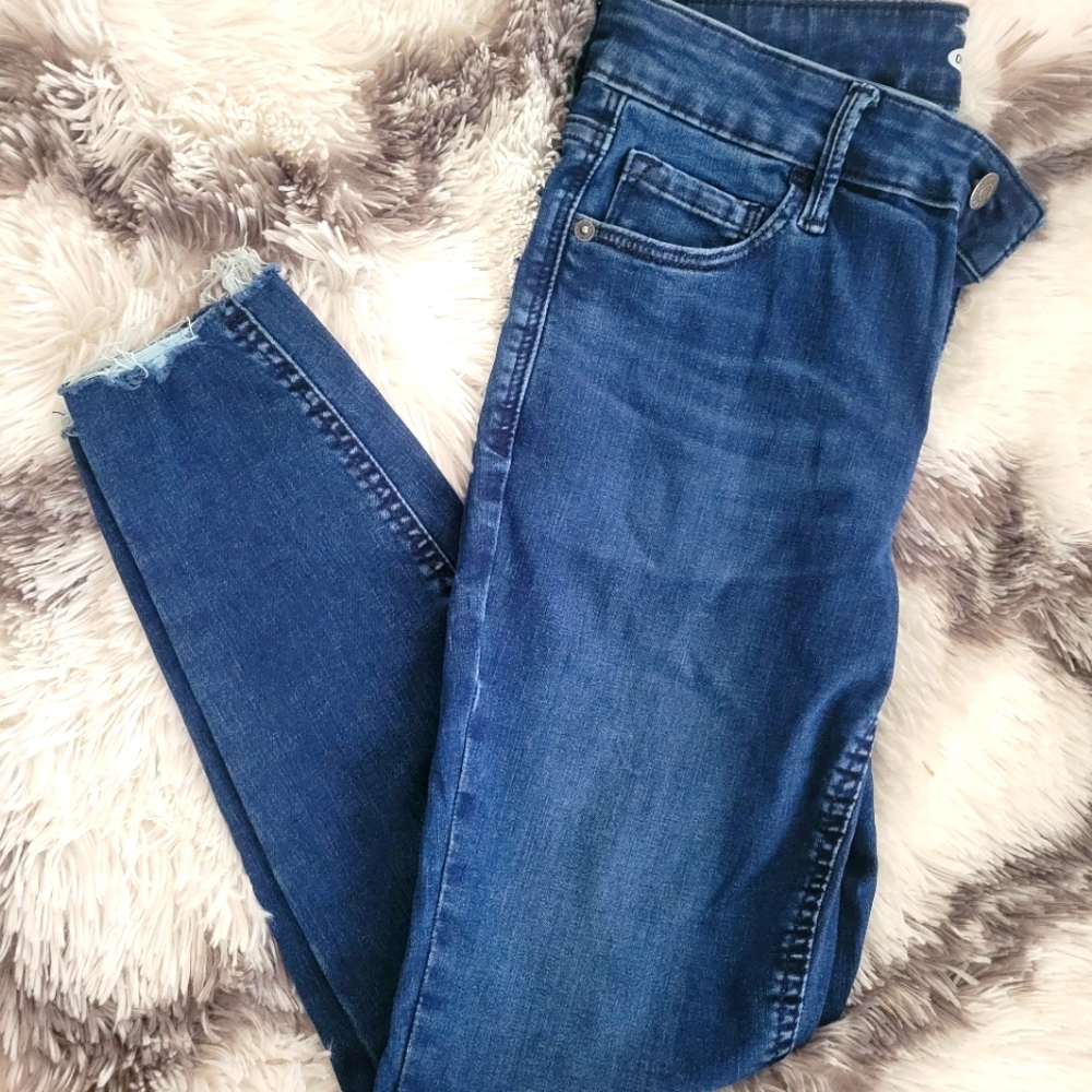 Skinny frayed Jeans